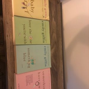 4 Emily Griffin books